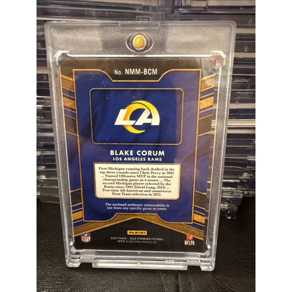 2024 Panini Gold Standard - Newly Minted Memorabilia Blake Corum #NMM-BCM /499🔥